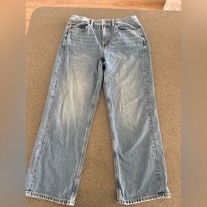 American Eagle Outfitters Light Blue Women’s Strigid Mom Jeans